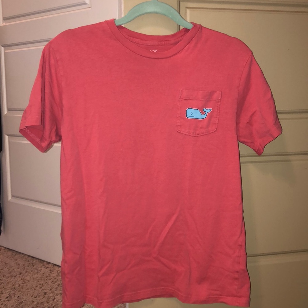 Vineyard Vines Classic Dark Coral Tee